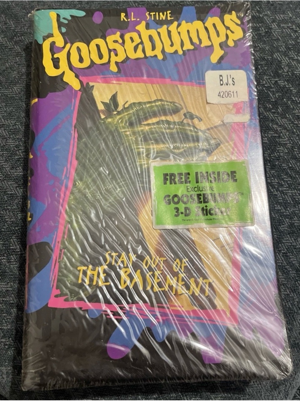 VHS Goosebumps Video Movie New